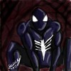 Black suit spider-man