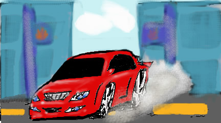 fast car