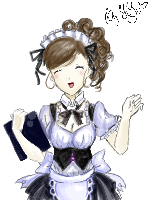 YuYu maid costume